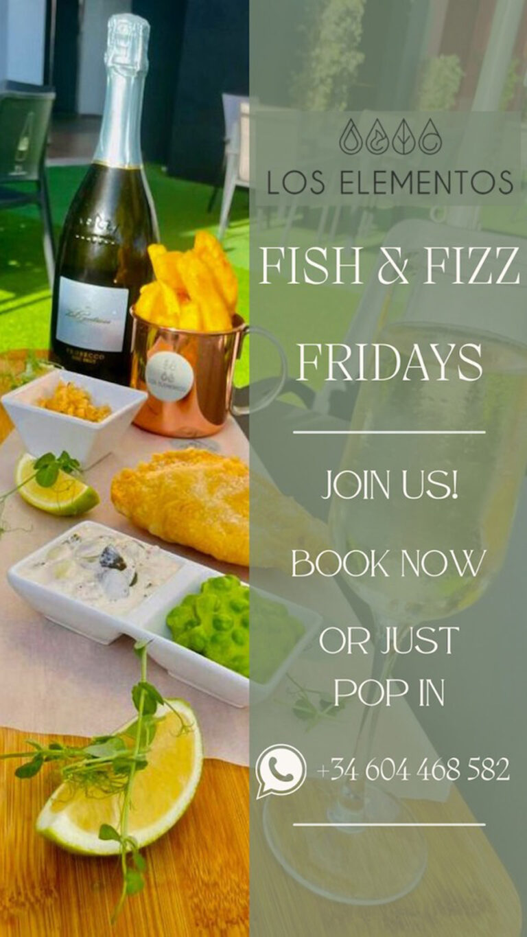 Restaurant Torre Pacheco Fish and Fizz Friday